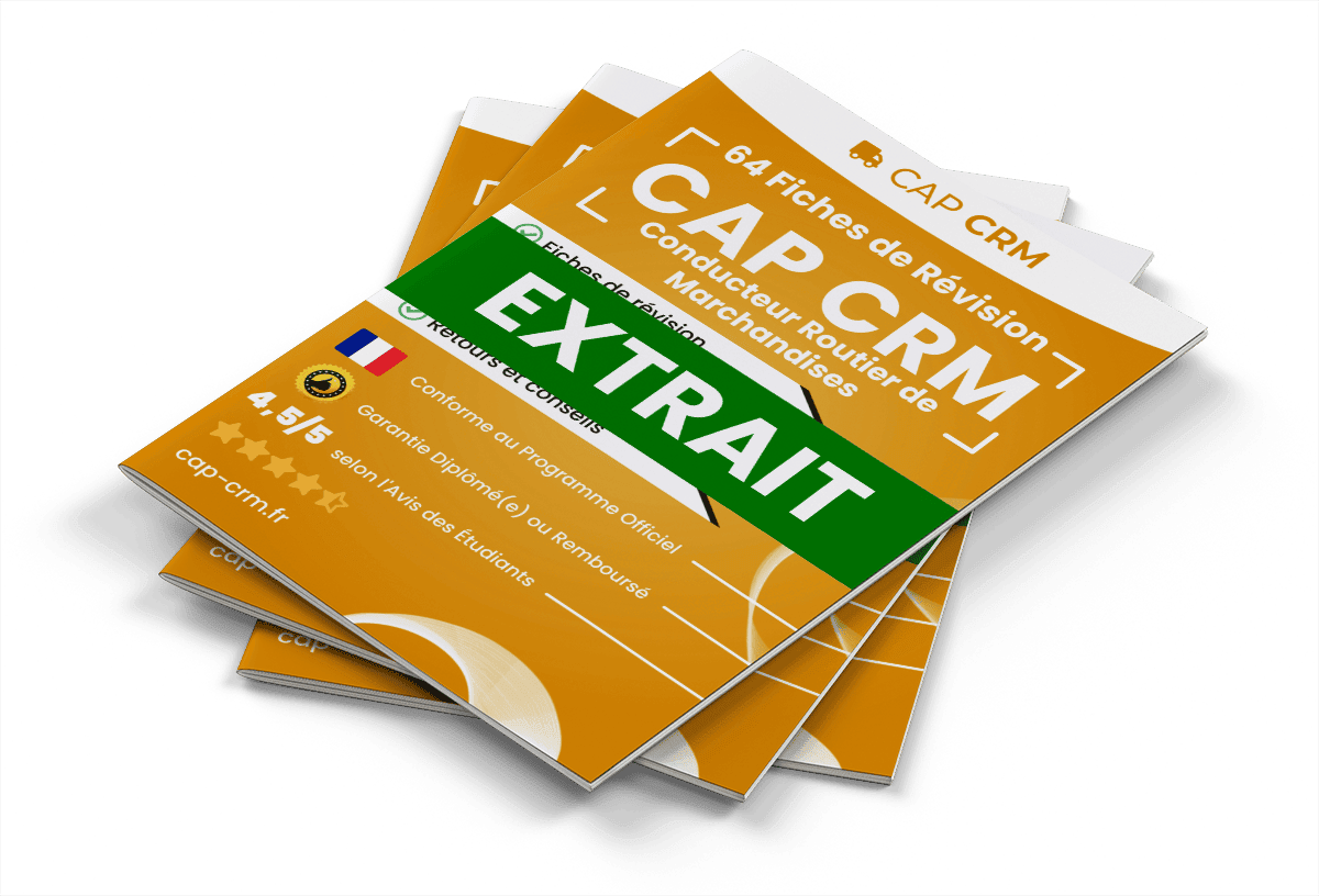 Extrait Fiches Révision gratuites CAP CRM